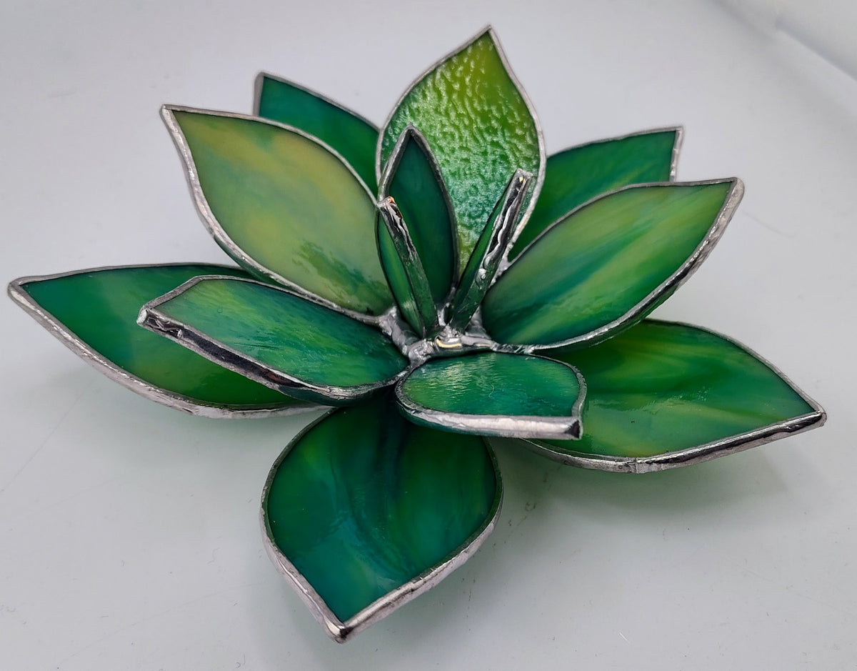 Stained Glass Project: Succulent – Melt Glass Art Supply