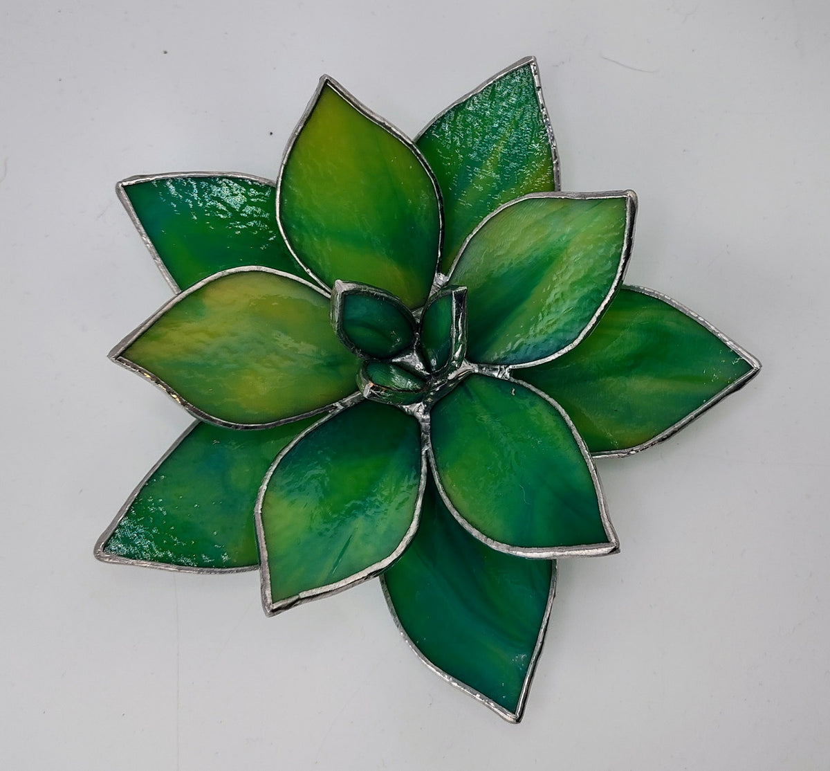 free 3d succulent plant pattern in stained glass Stained Glass Project: Succulent – Melt Glass Art Supply