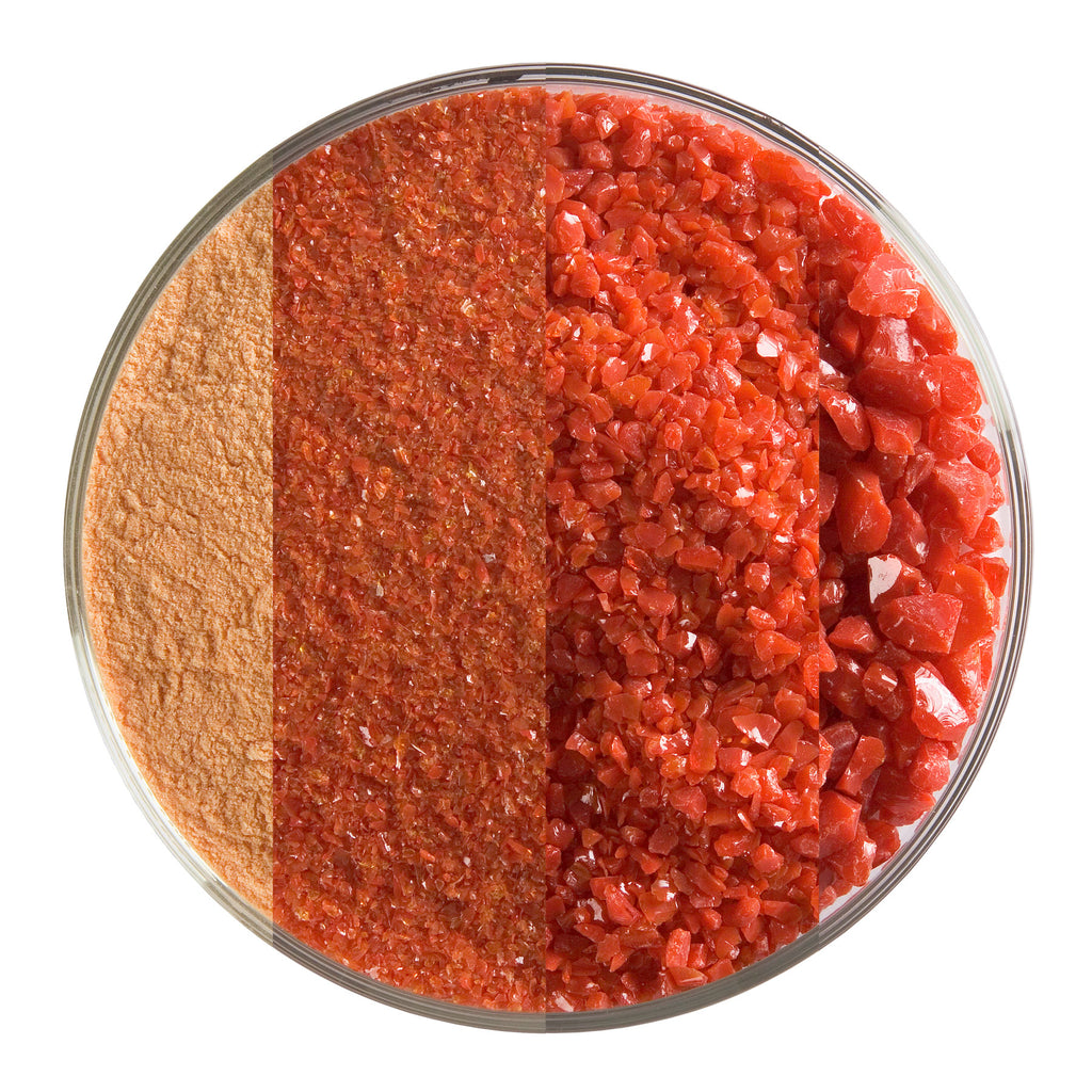 BE - 0124 Red Opal Frit