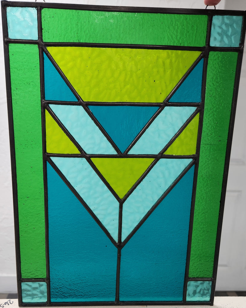 Intermediate Stained Glass 201: Leaded Panel