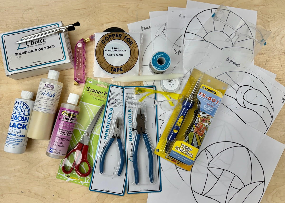 Beginner Kit Stained Glass Melt Glass Art Supply