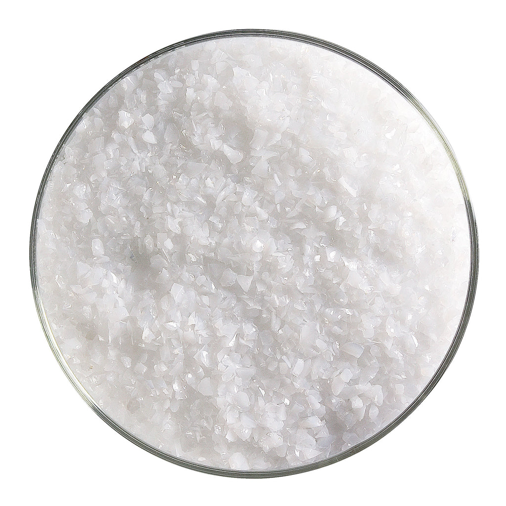 BE - 0013 Opaque White Opal Frit