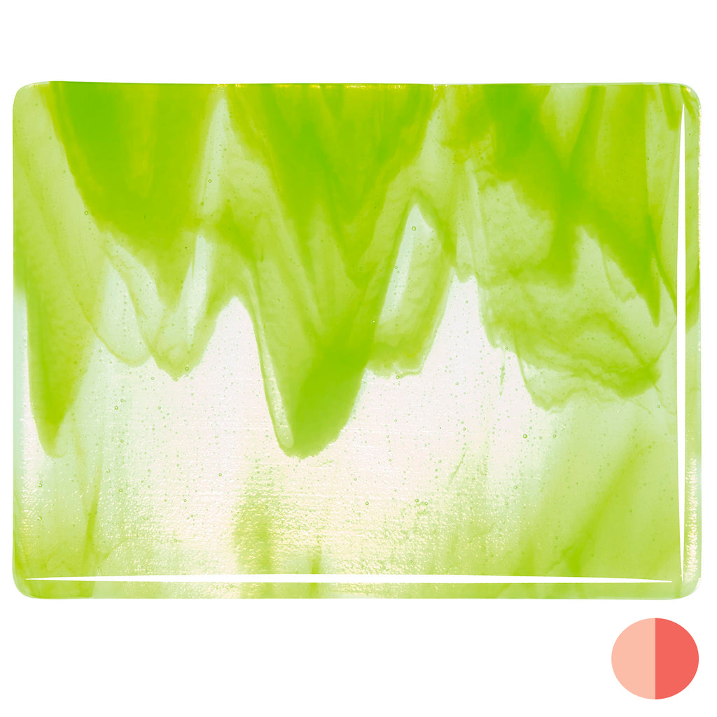 BE - 2026 Clear/Spring Green Opal Streaky Sheet