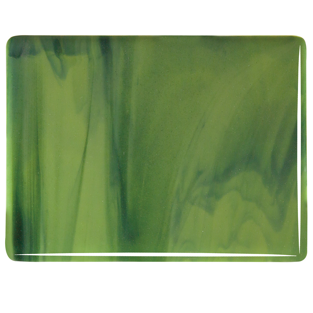 BE - 2212 Olive Green Opal/Forest Green Streaky Sheet