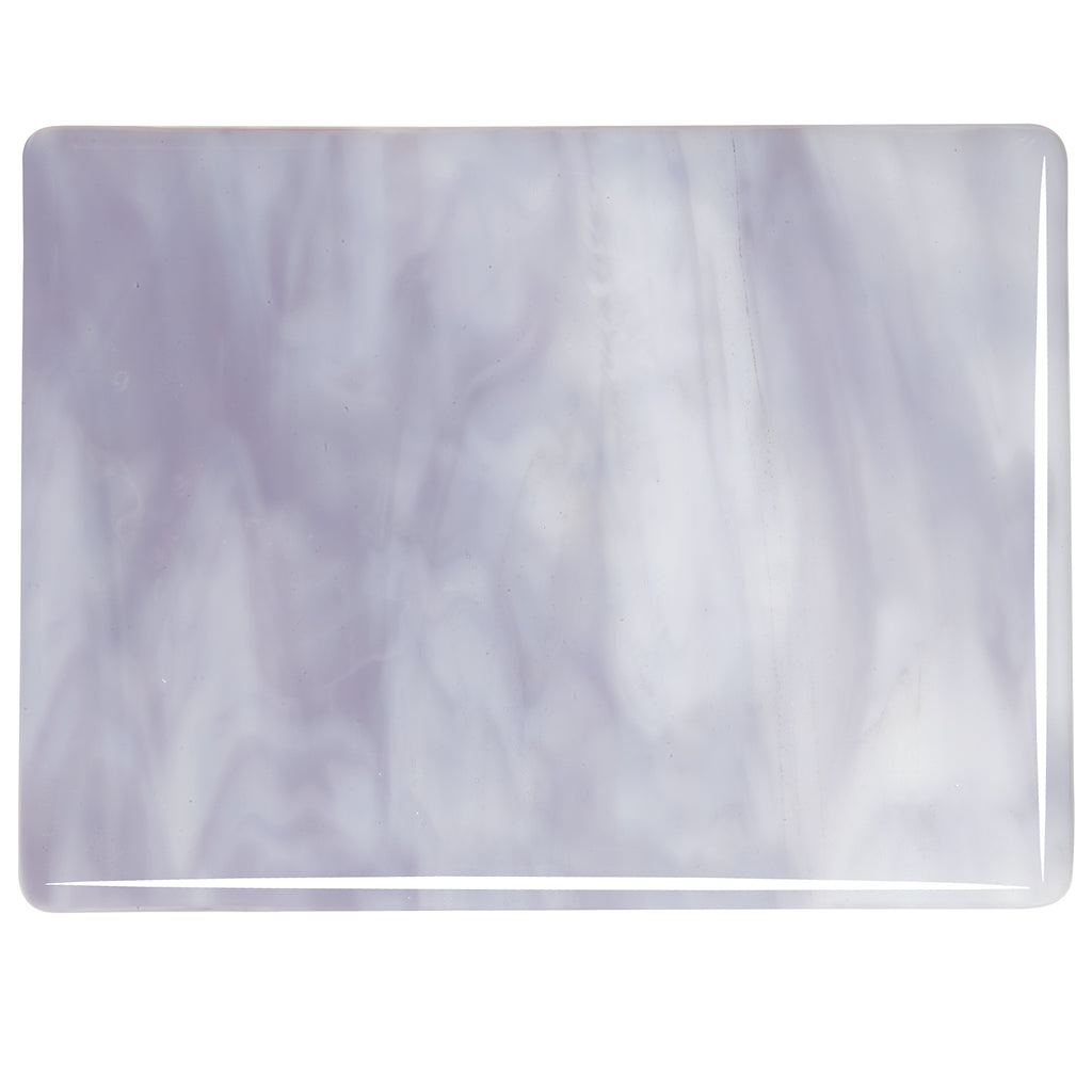 BE - 2304 White/Lavender Blue Opal Streaky Sheet