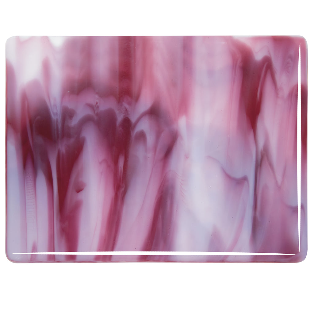 BE - 2310 White/Cranberry Pink Streaky Sheet