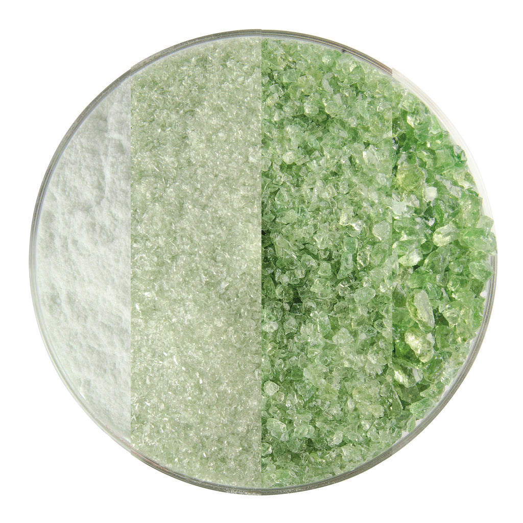 BE - 1217 Leaf Green Transparent Frit