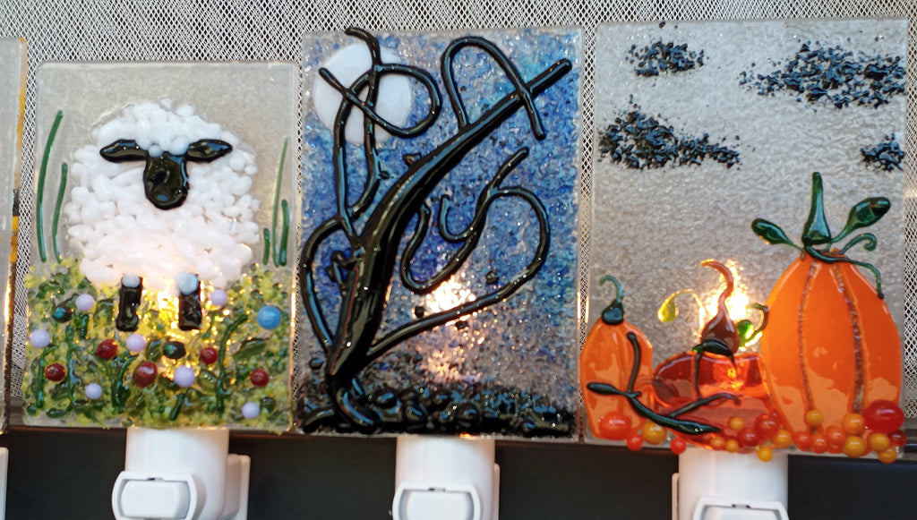 Fused Glass Nightlights or Votives Project