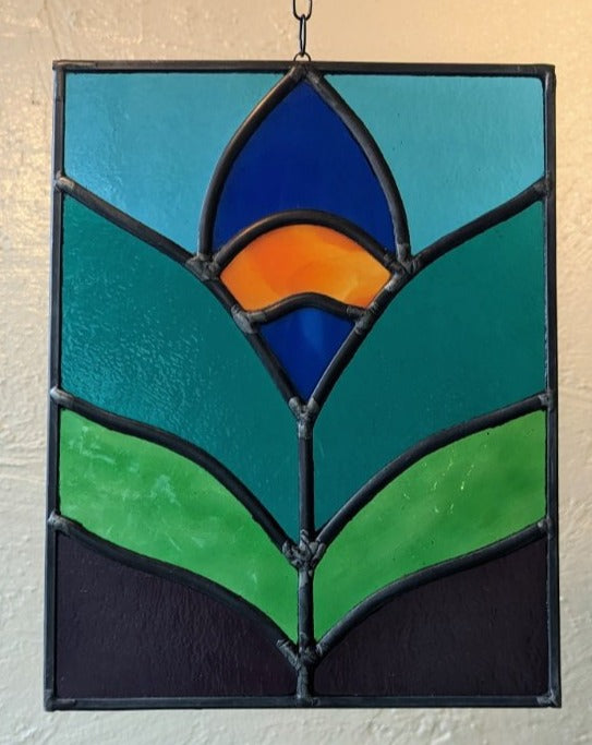 Intermediate Stained Glass 201: Leaded Panel – Melt Glass Art Supply