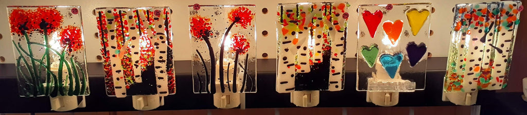 Fused Glass Nightlights or Votives Project