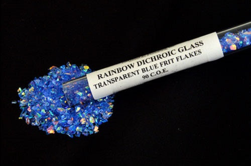 CBS - Rainbow Dichroic Frit Flakes COE 90